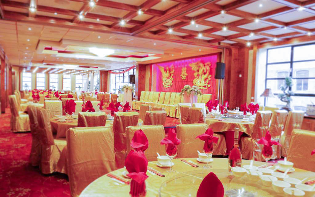Restaurant inrichting foto